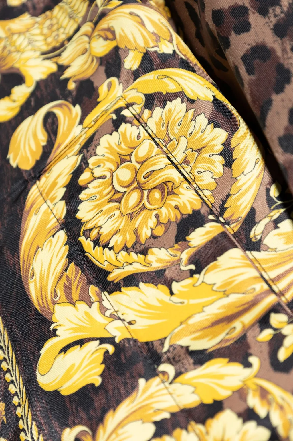 Barocco Print Bomber Jacket