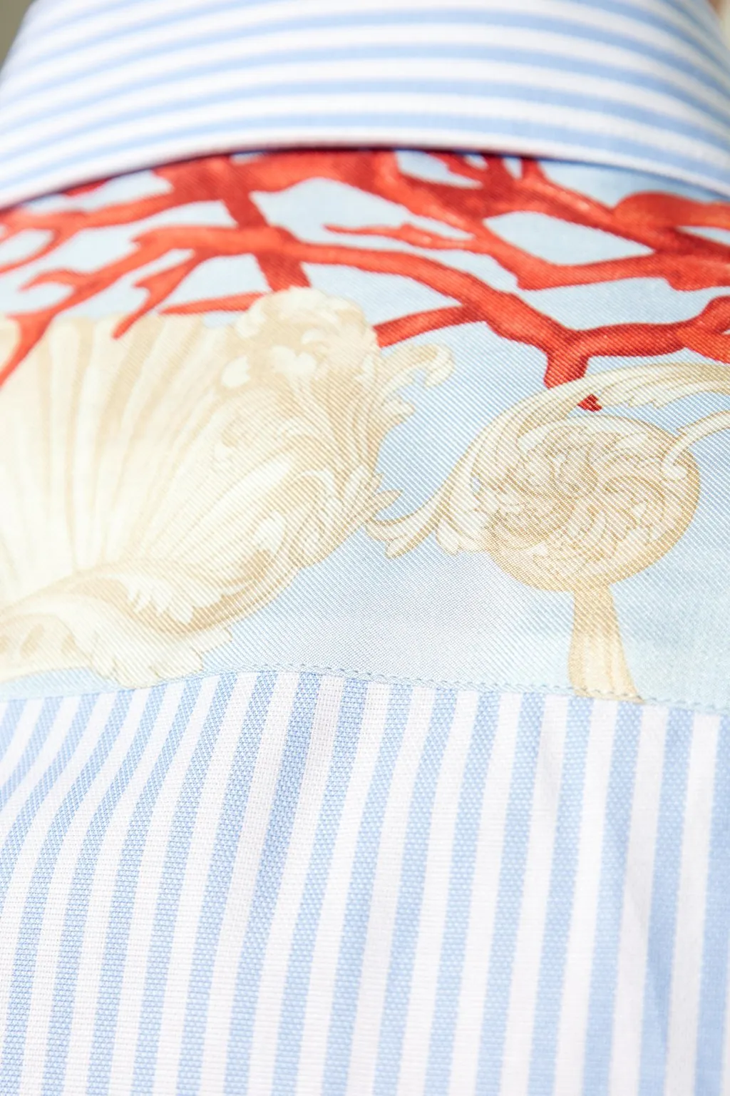 Striped Button-Down Shirt