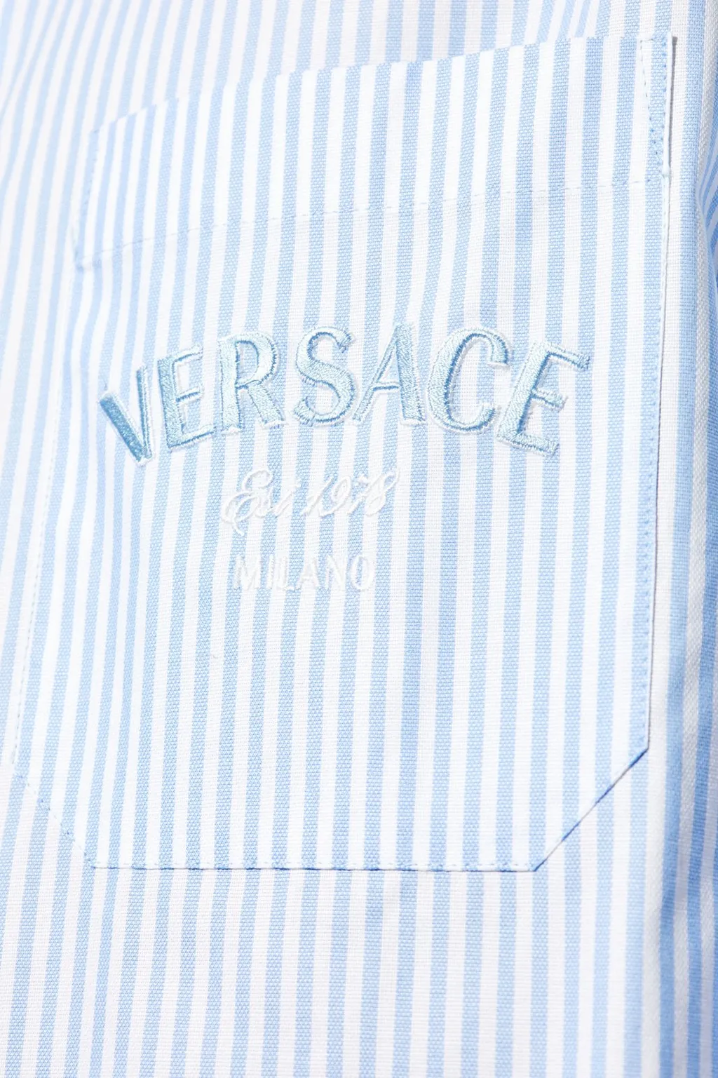 Striped Button-Down Shirt
