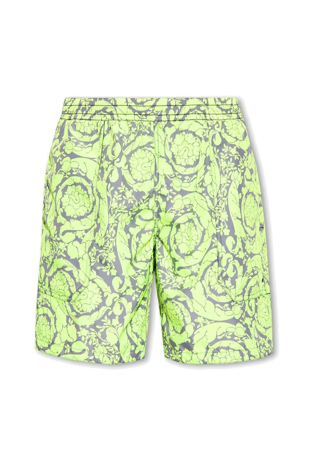 Medusa Renaissance Print Swim Shorts