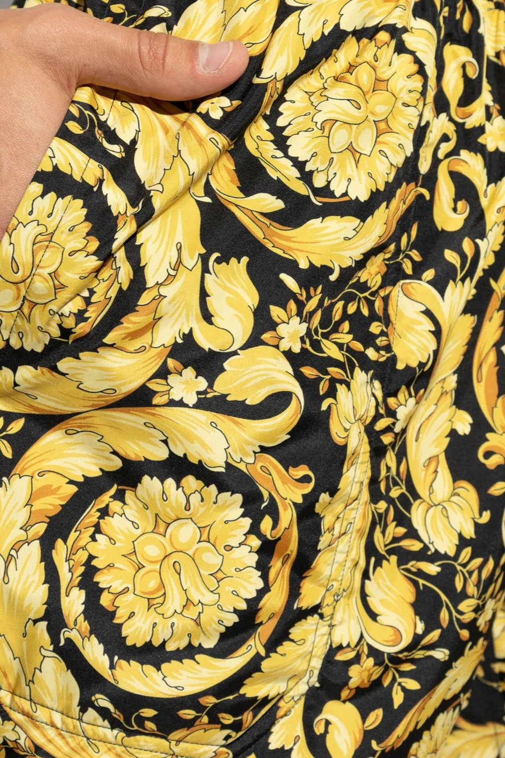 Baroque Print Swim Shorts