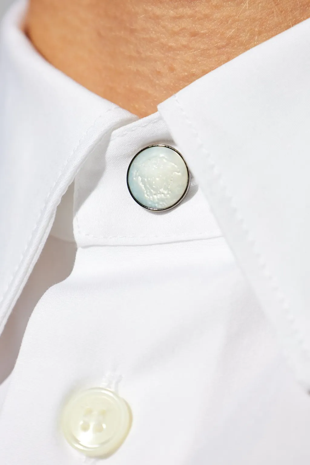 Logo Print Cotton Shirt