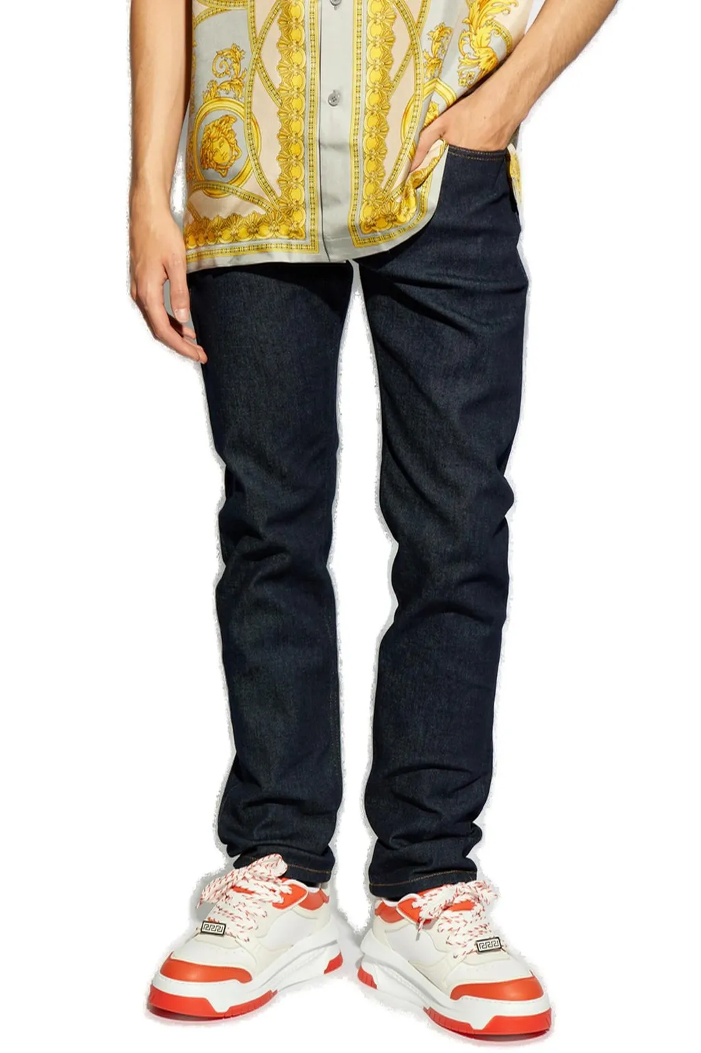 Medusa Head Jeans