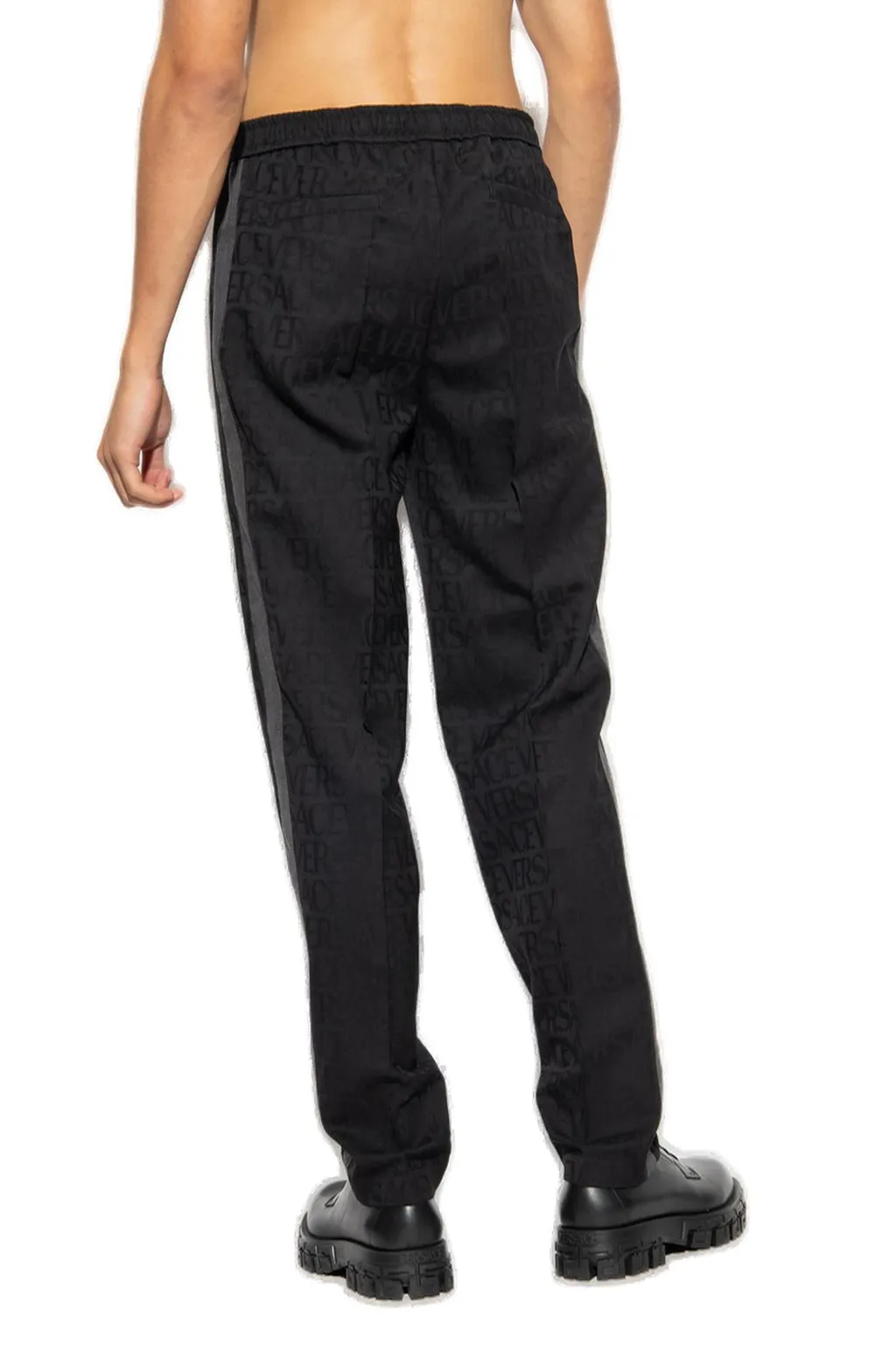 Monogrammed Track Pants