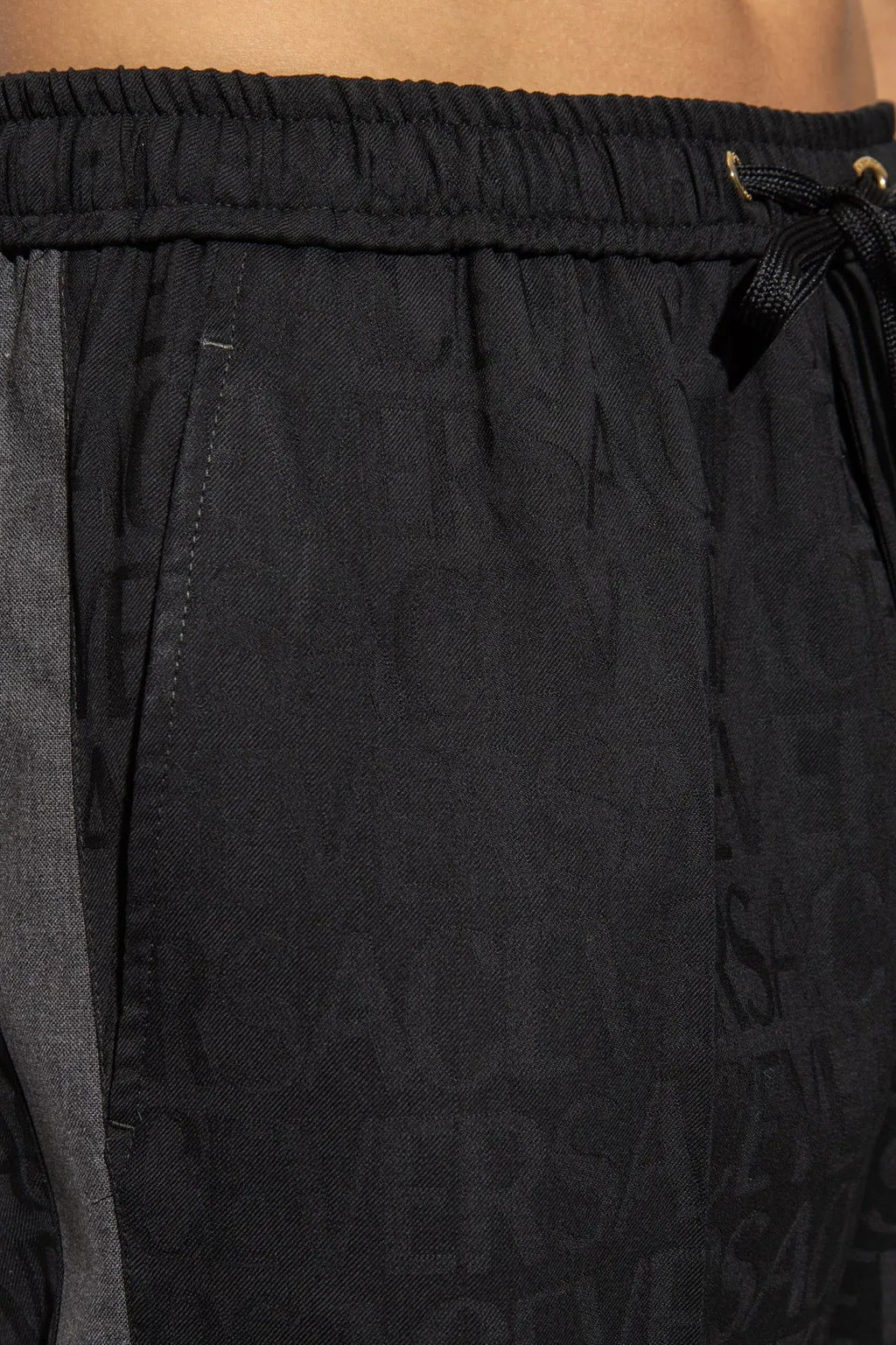 Monogrammed Track Pants