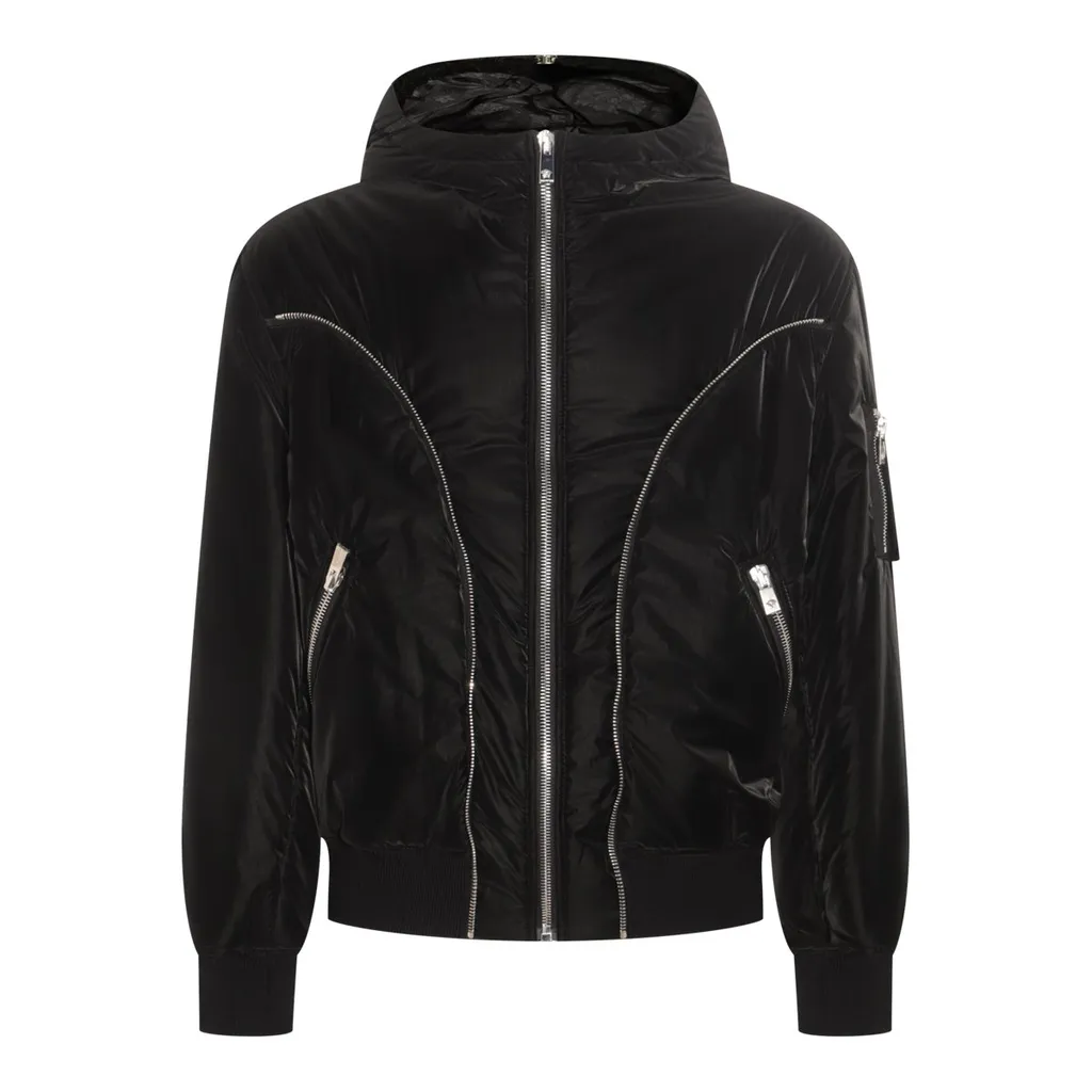 Hooded Bomber Jacket