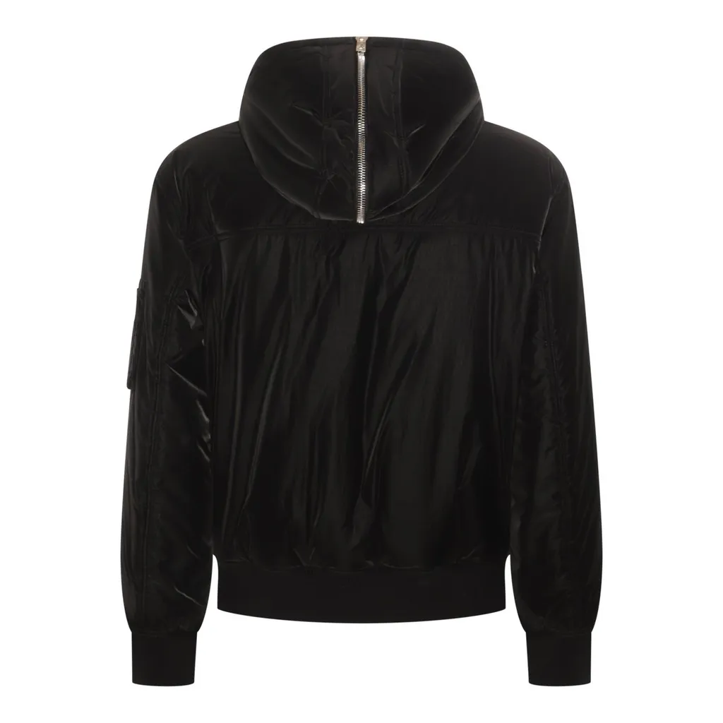 Hooded Bomber Jacket