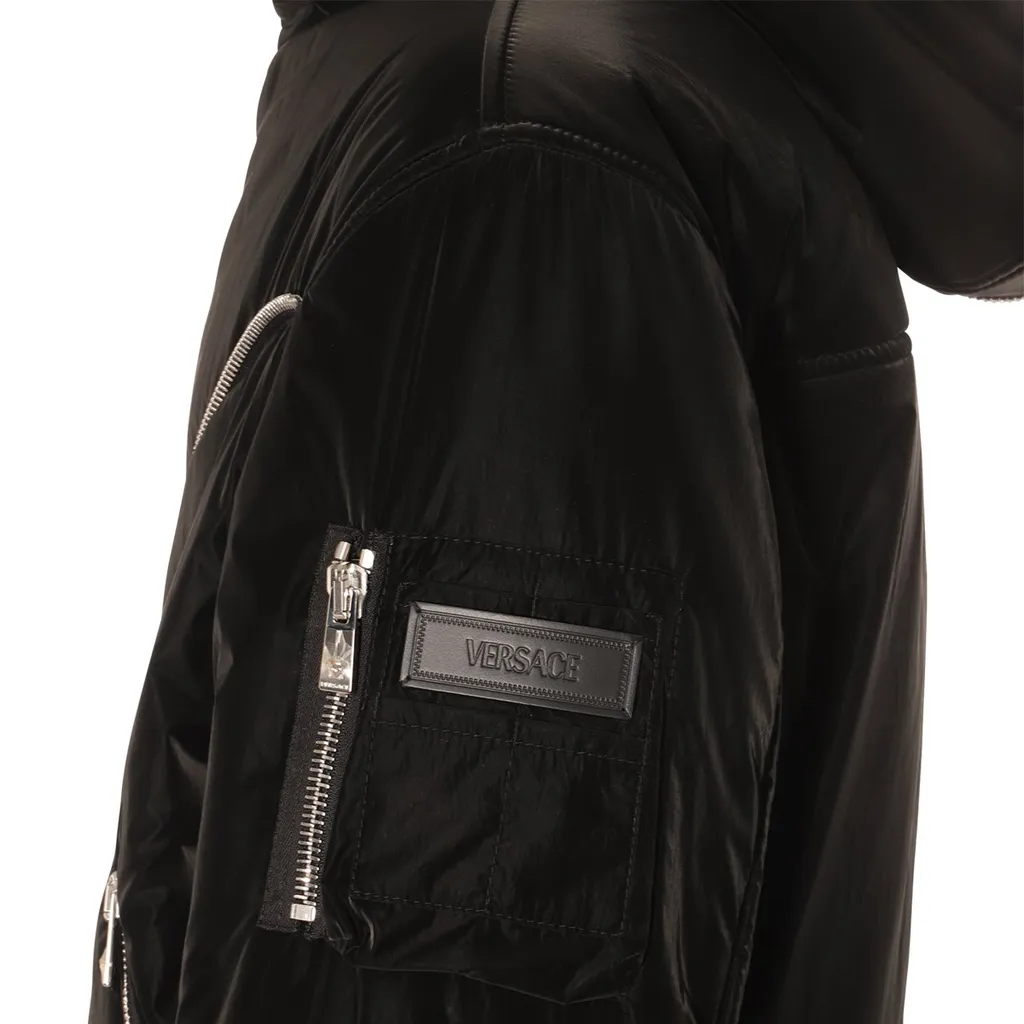Hooded Bomber Jacket
