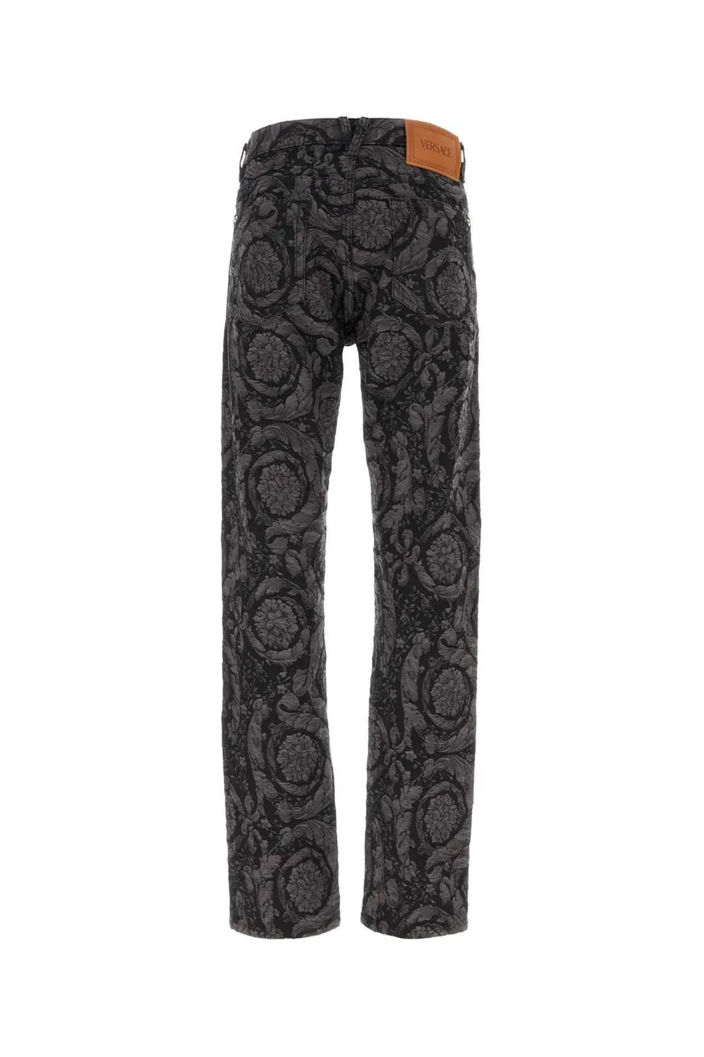 Baroque Print Jeans
