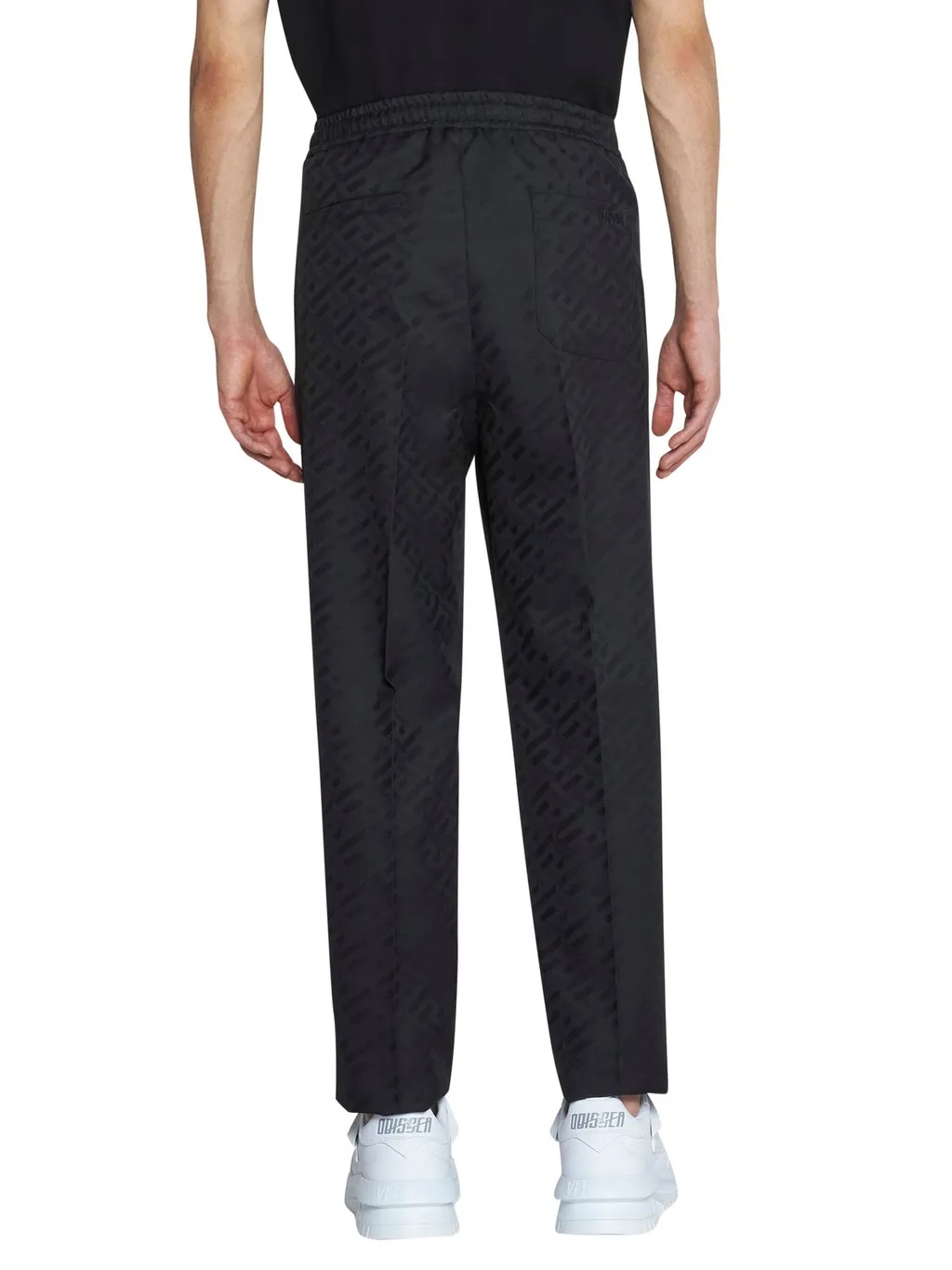 Monogrammed Track Pants