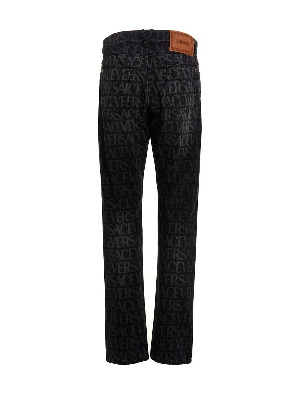 Logo Print Jeans