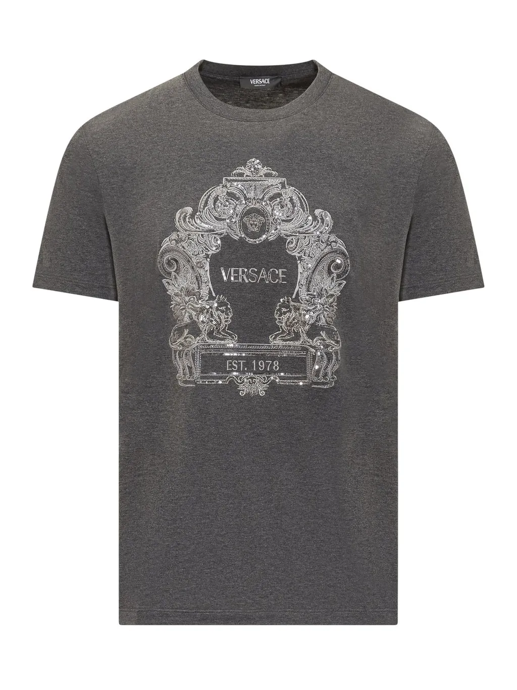 T-Shirt With Medusa Amplified Print