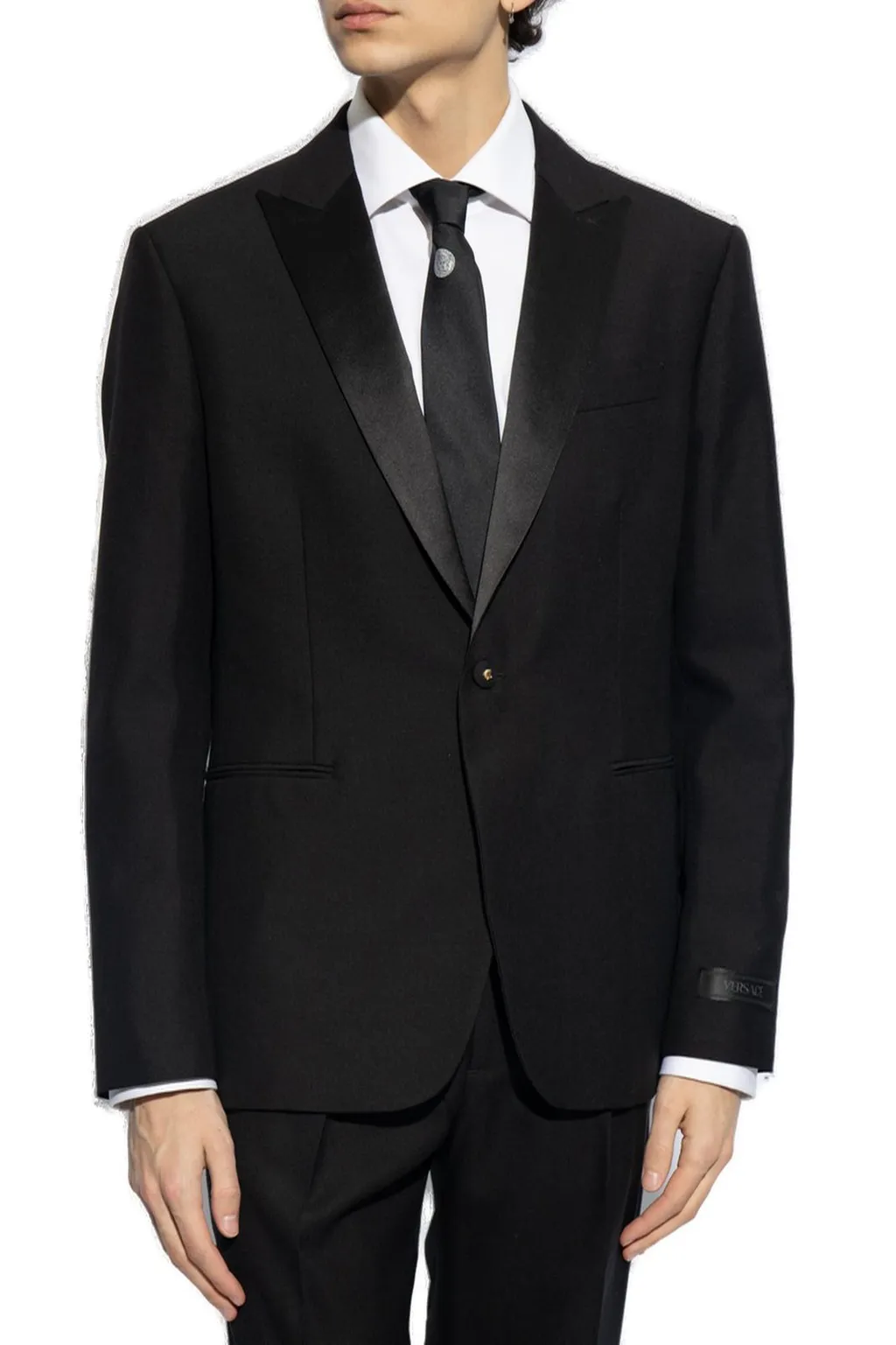 Single-Breasted Tuxedo Jacket