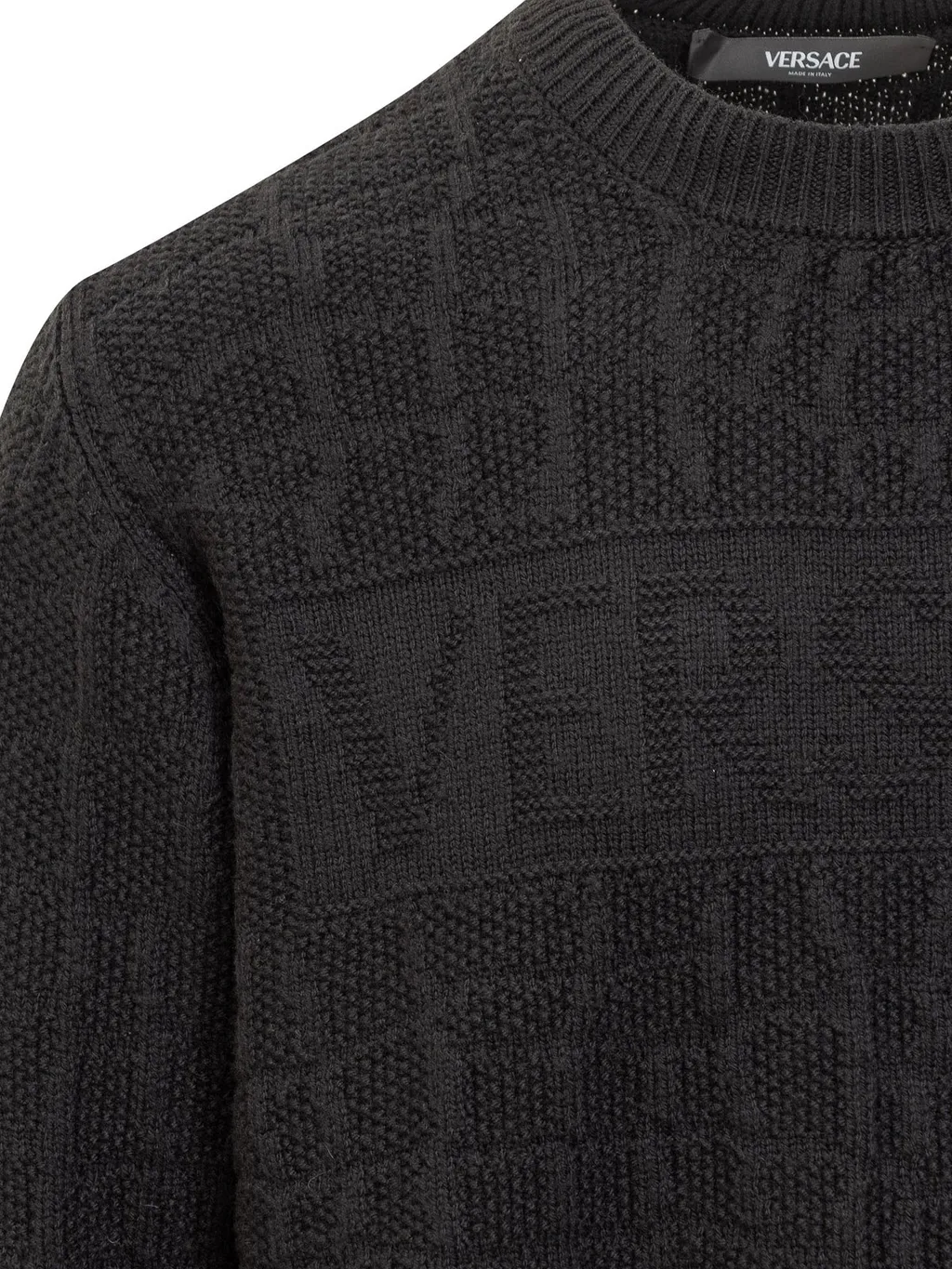 Embroidered Logo Sweater