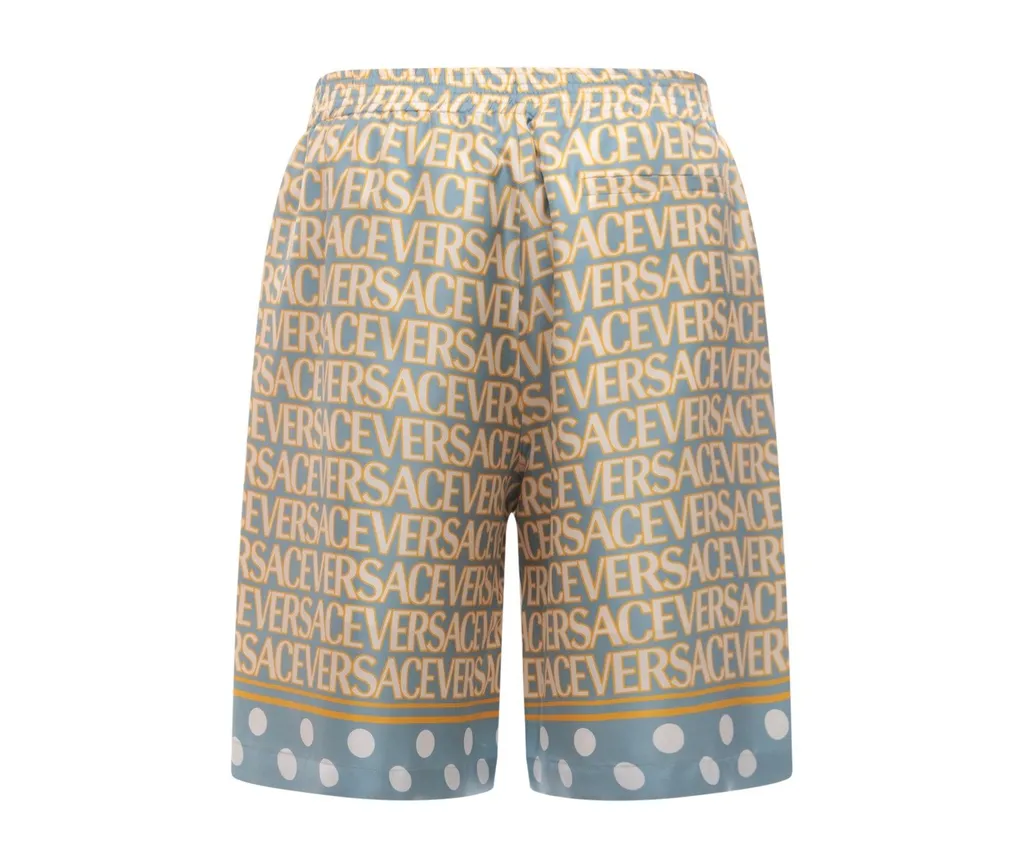 All-Over Logo Print Shorts