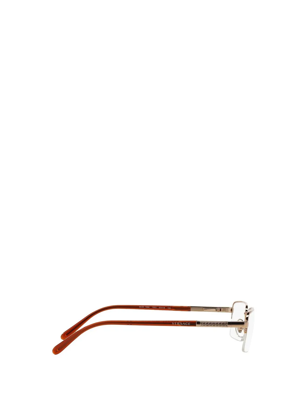 Rectangular Half-Rim Glasses
