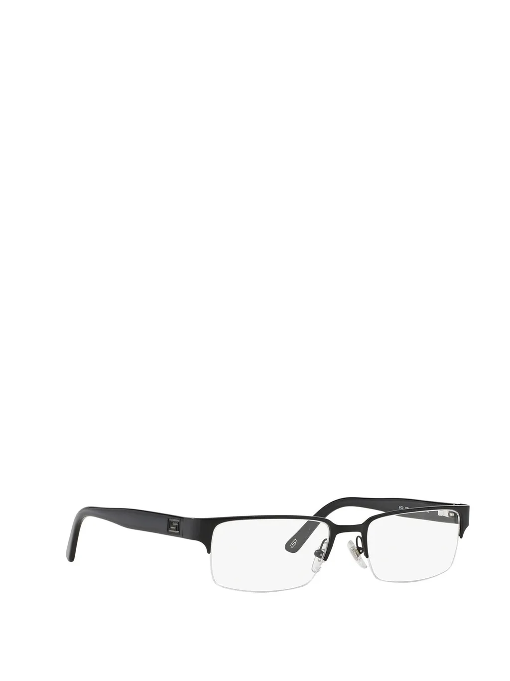 Rectangular Half-Rim Glasses
