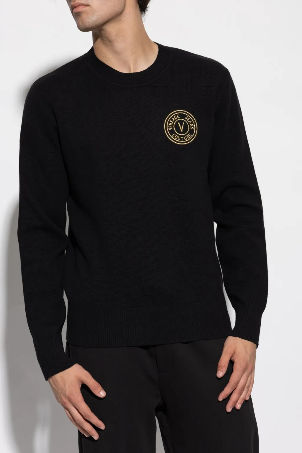 Sweater With Medusa '95 Print