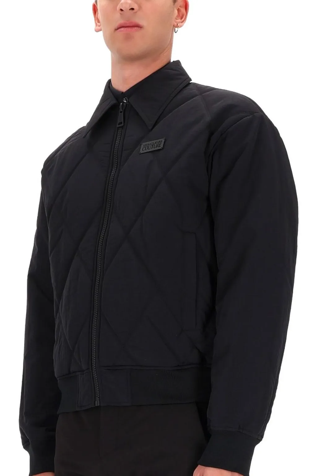 Quilted Bomber Jacket