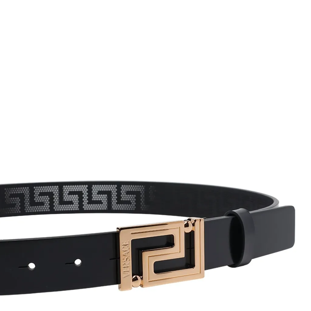 Belt With Medusa Buckle