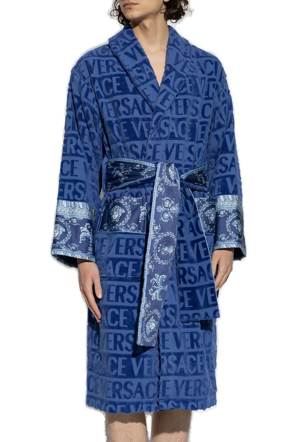 Logo Print Robe
