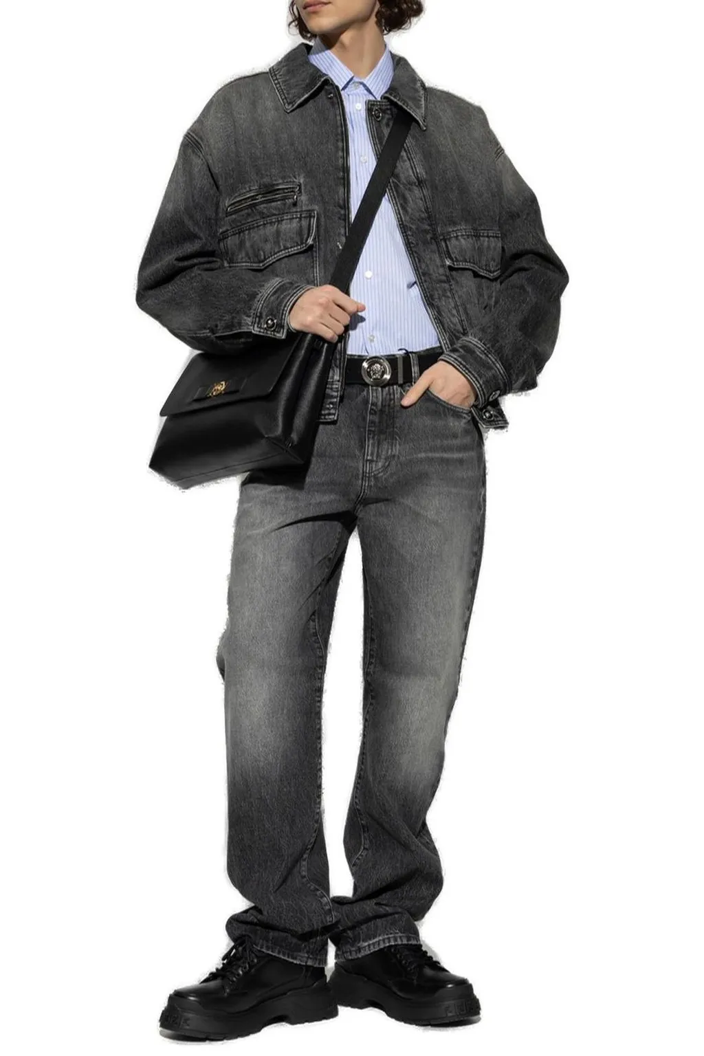 Denim Bomber Jacket