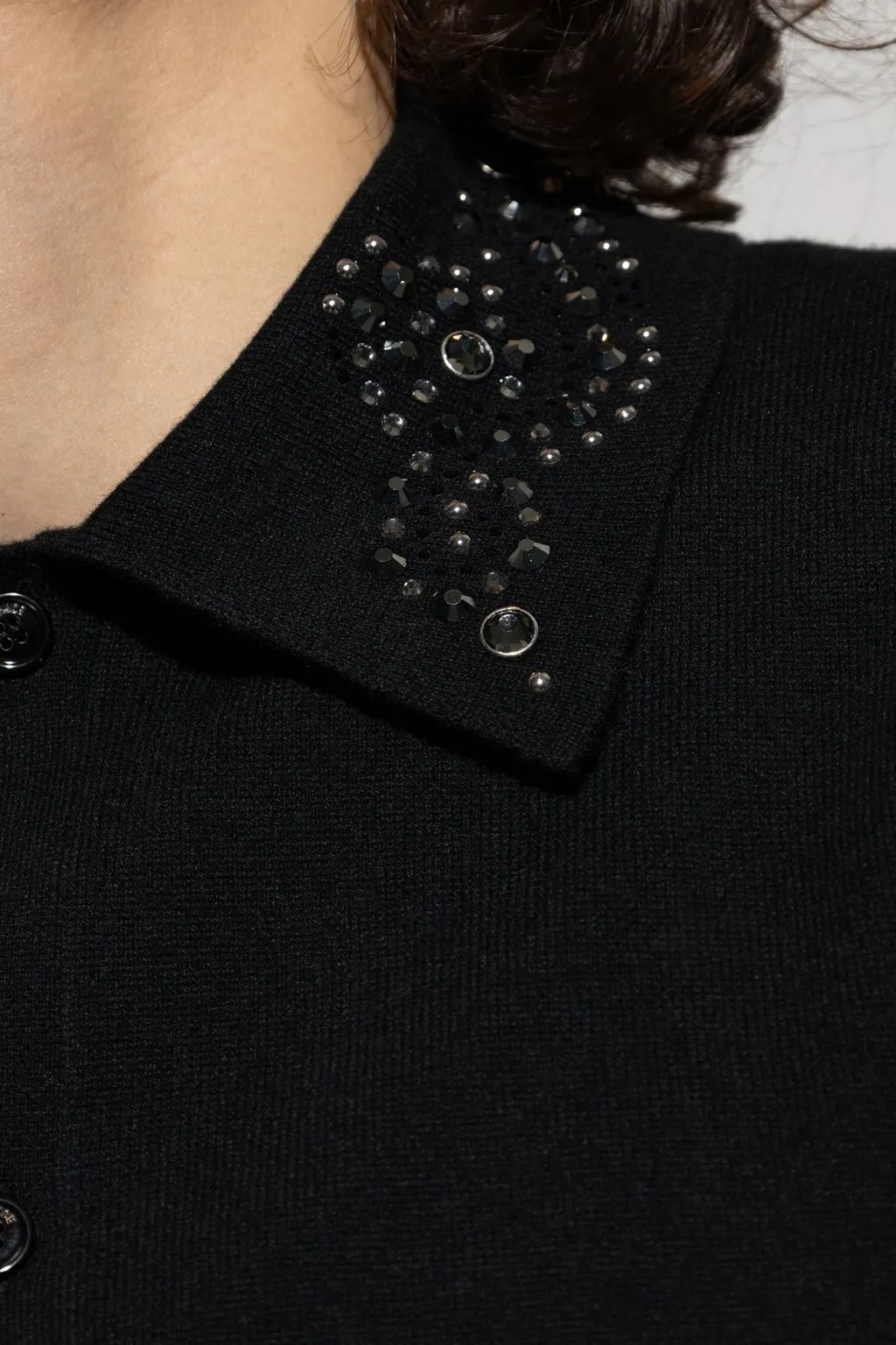 Sleeveless Shirt With Studs