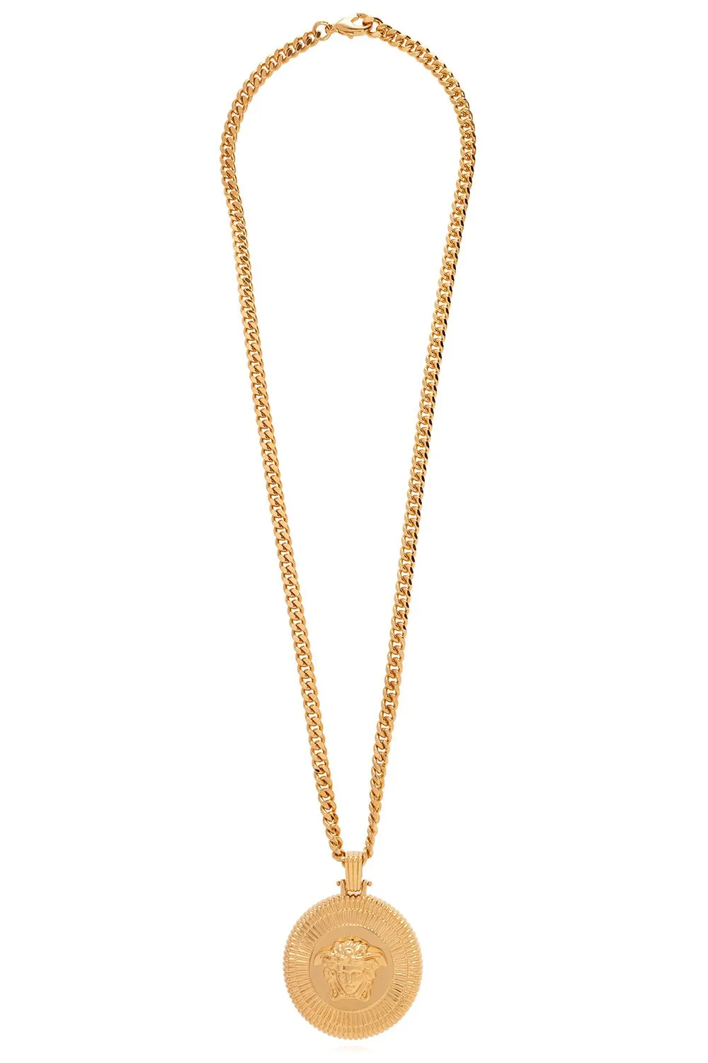 Medusa Coin Necklace