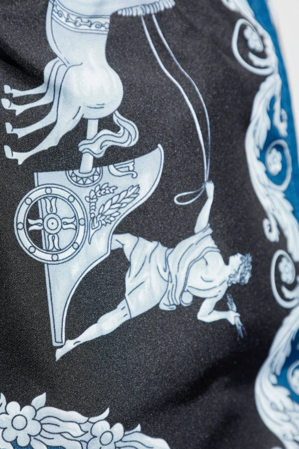 Medusa Print Swim Shorts