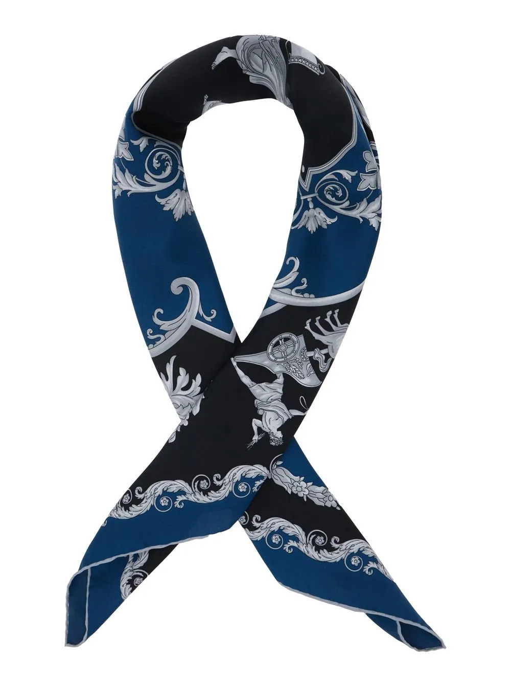 Medusa Print Silk Scarf