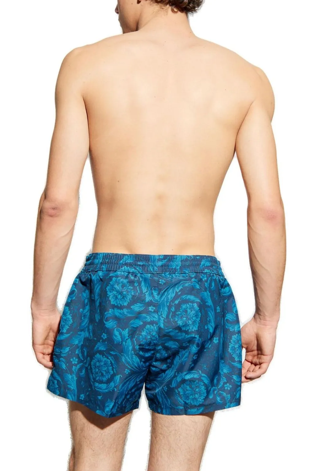 Baroque Print Swim Shorts