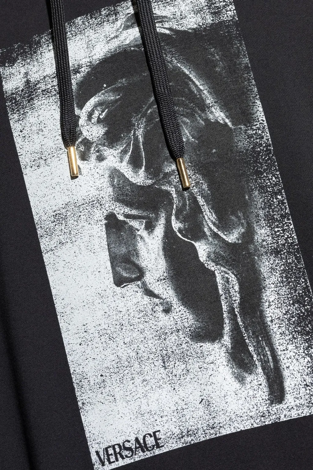 Medusa Graphic Print Hoodie