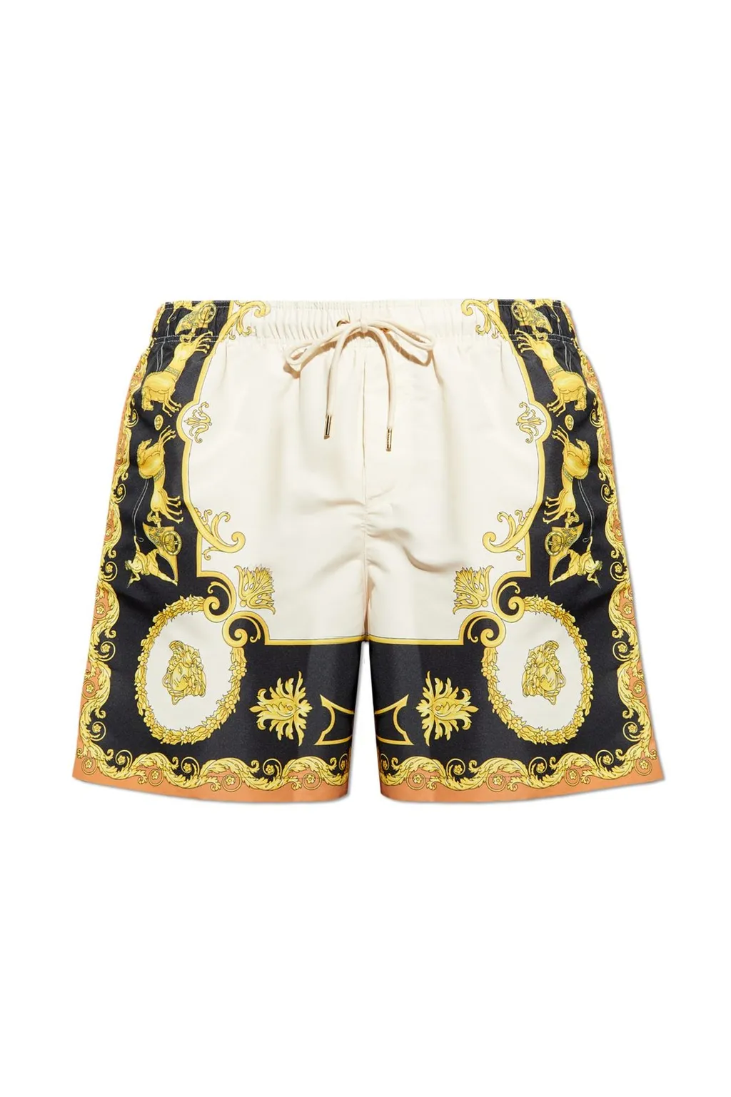 Baroque Print Swim Shorts