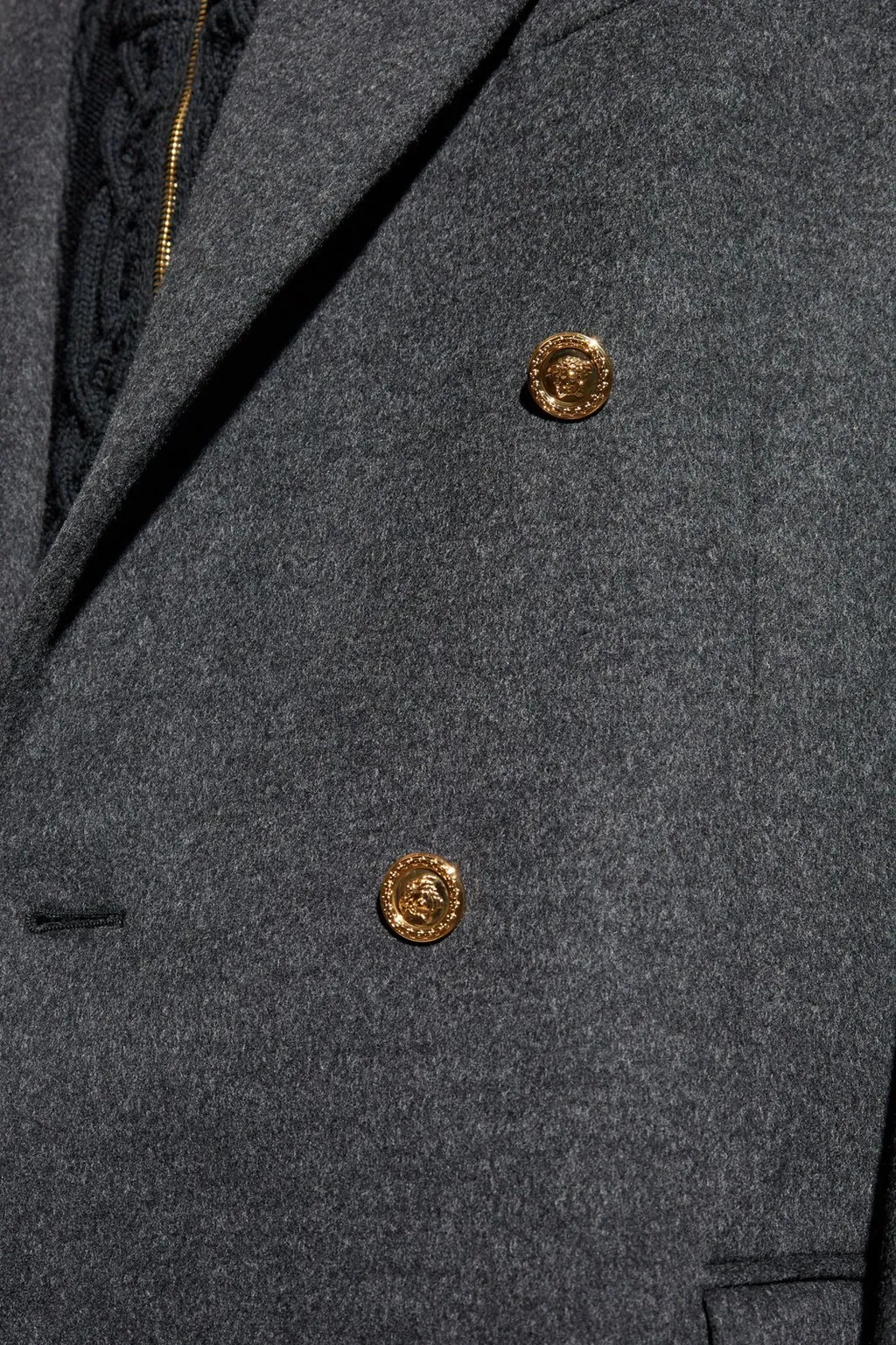 Double-Breasted Wool Coat