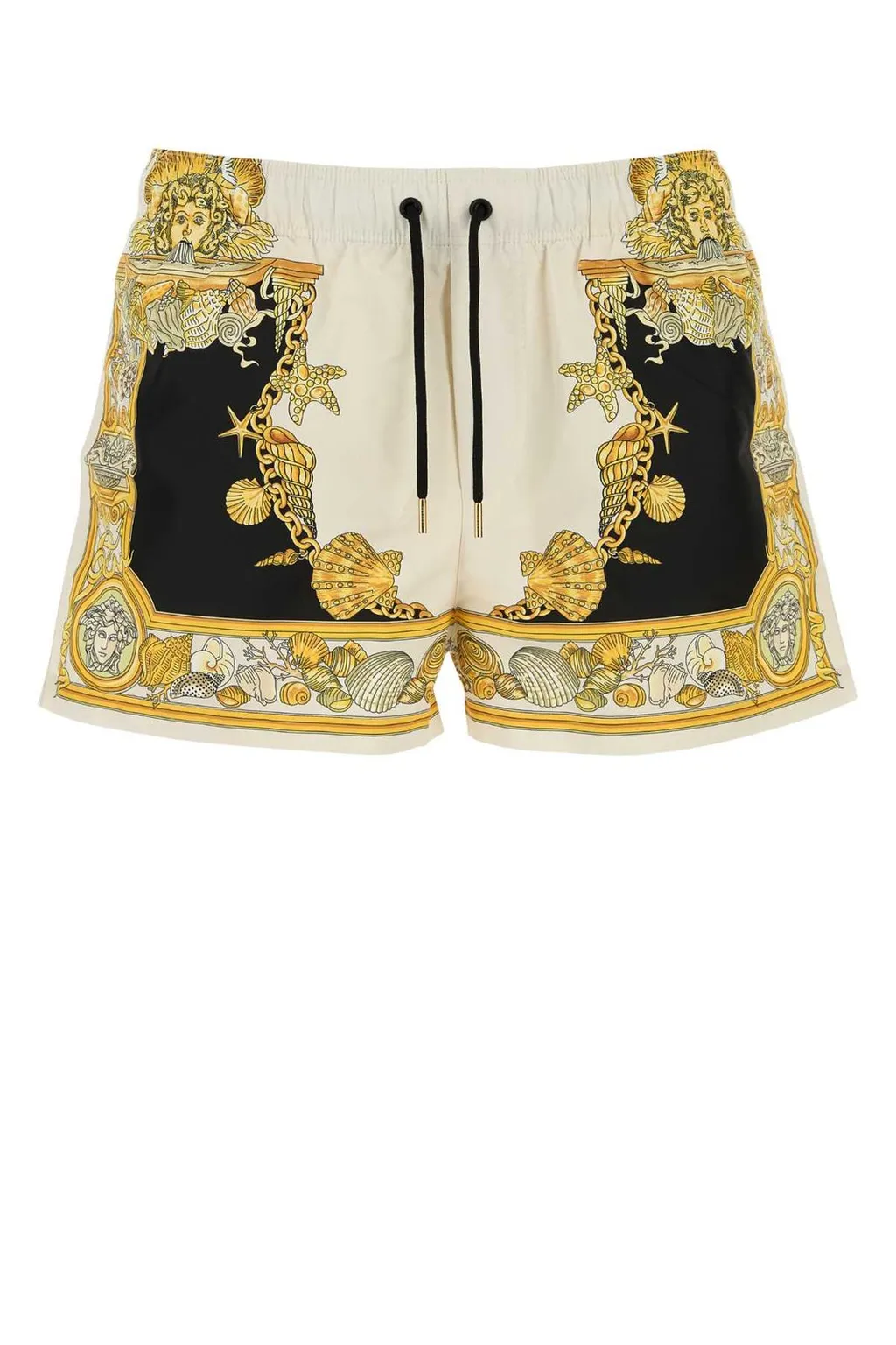 Medusa Print Swim Shorts