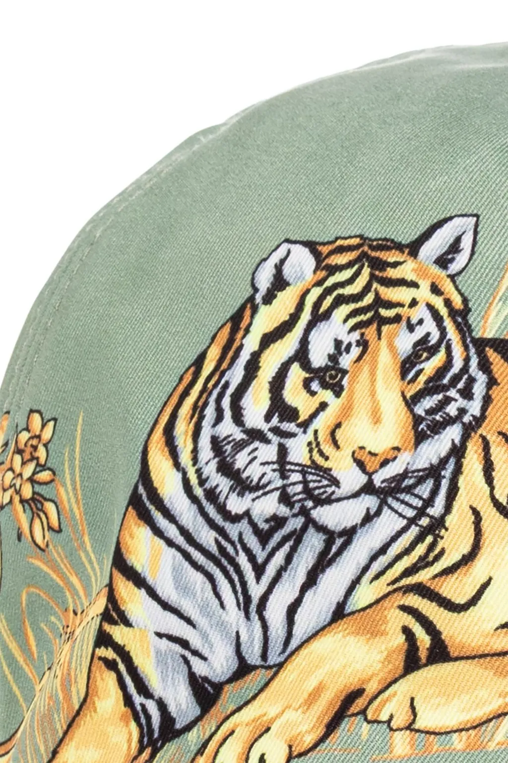 Tiger Print Baseball Cap