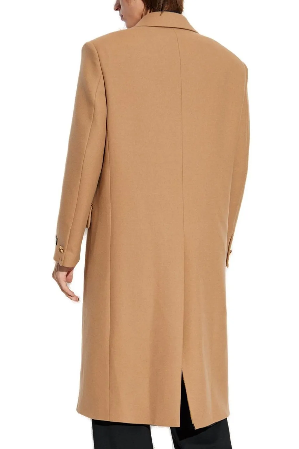 Double-Breasted Wool Coat