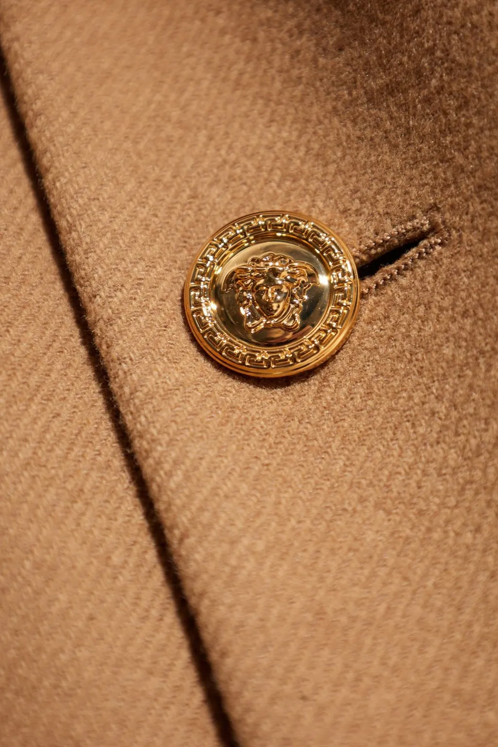 Double-Breasted Wool Coat