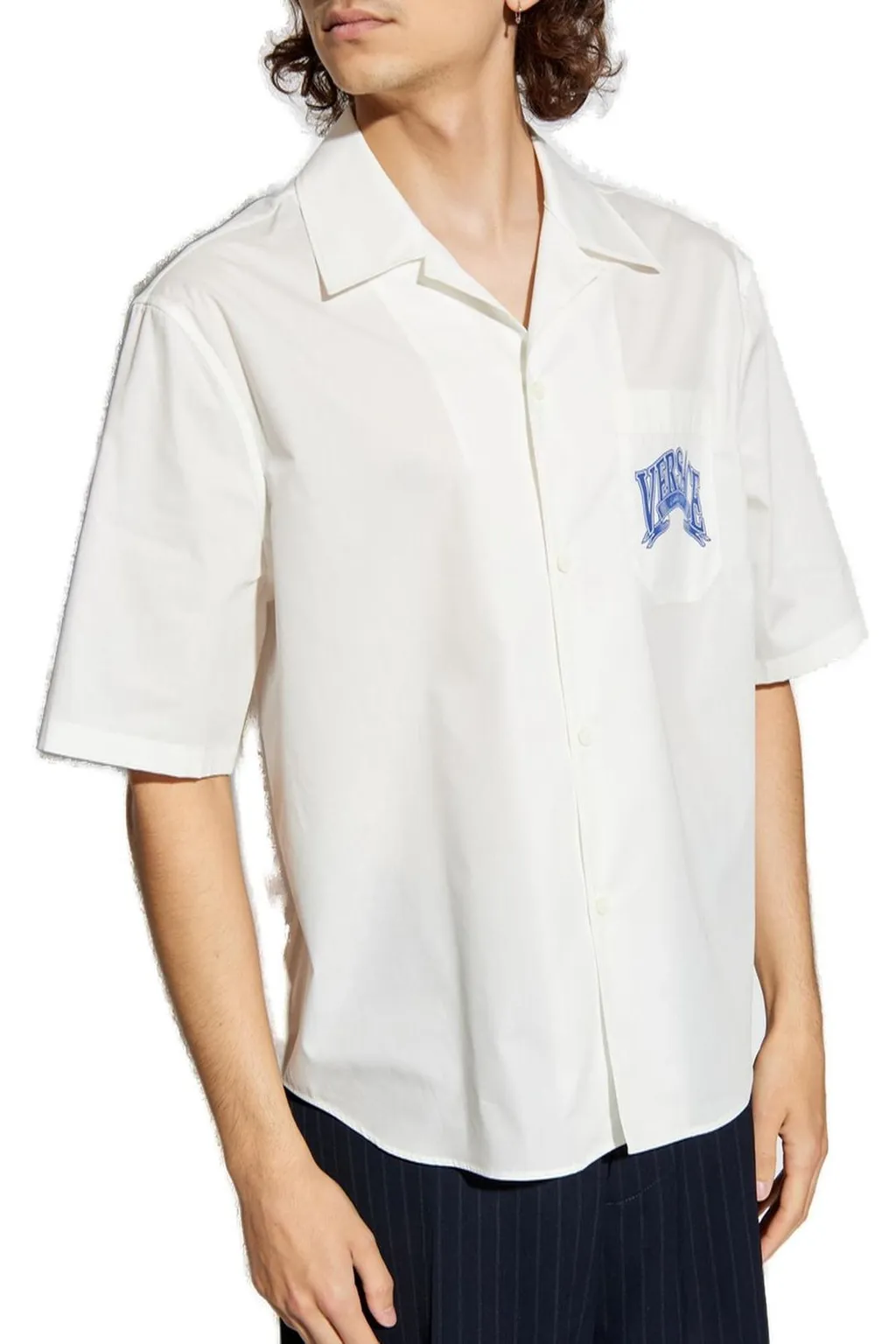 Logo Print Short Sleeve Shirt