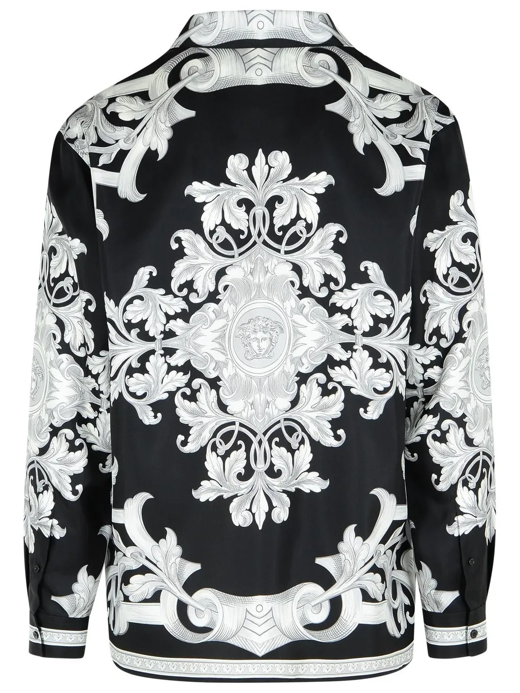 Baroque Print Silk Shirt
