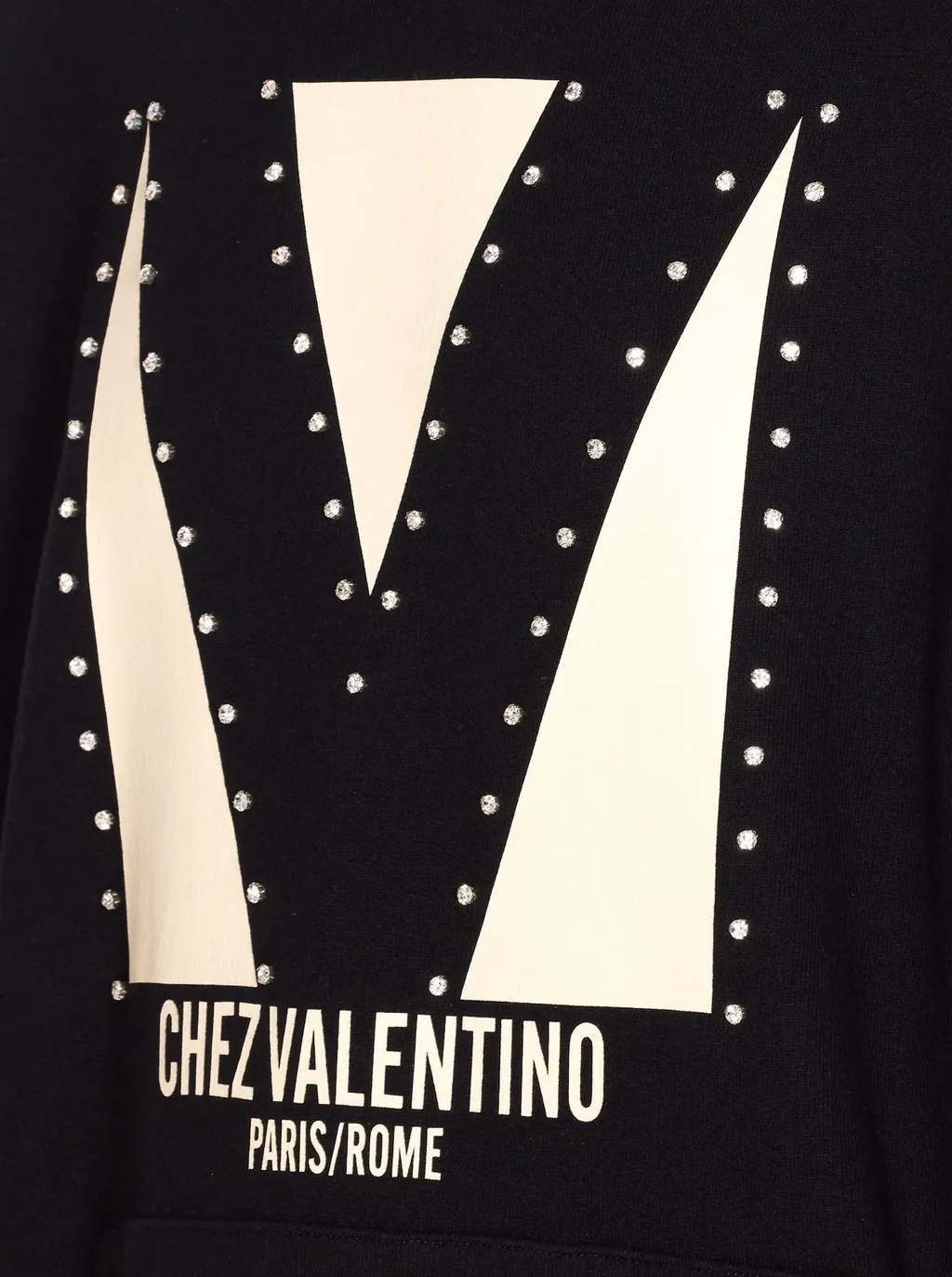 Hooded Sweatshirt With Studs