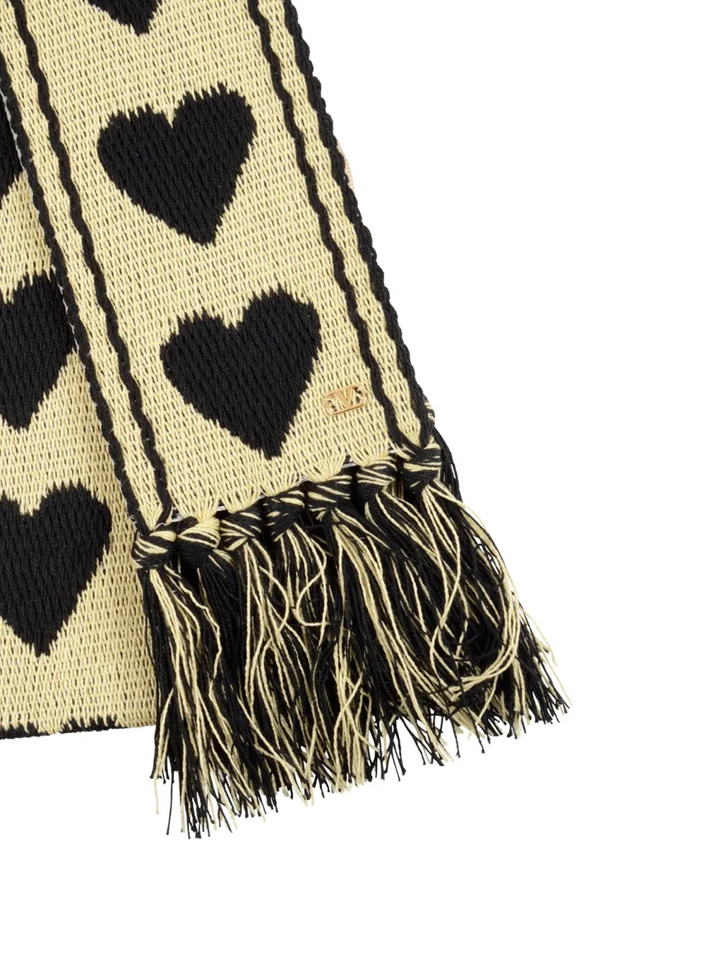Scarf With Hearts