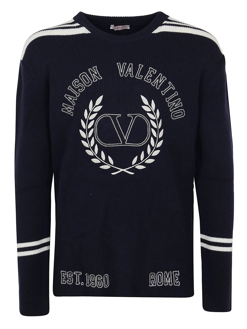 Sweater With Maison Valentino Logo