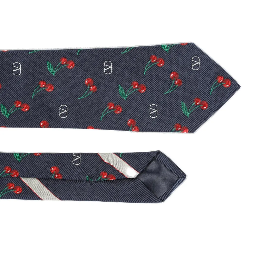 Cherry Print Tie