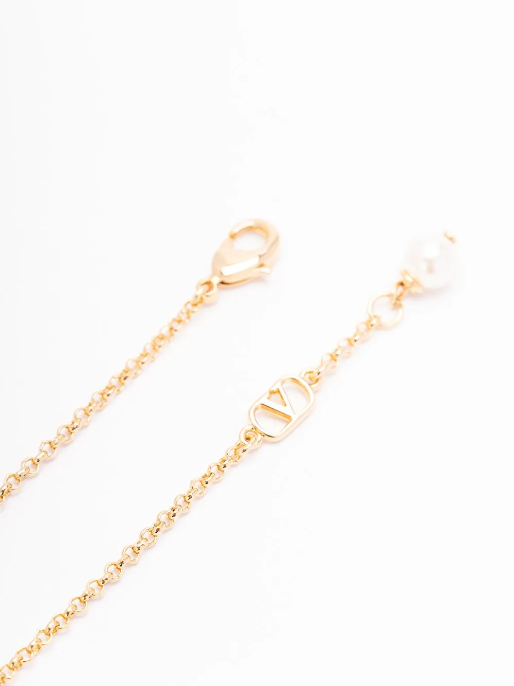 V Logo Bracelet