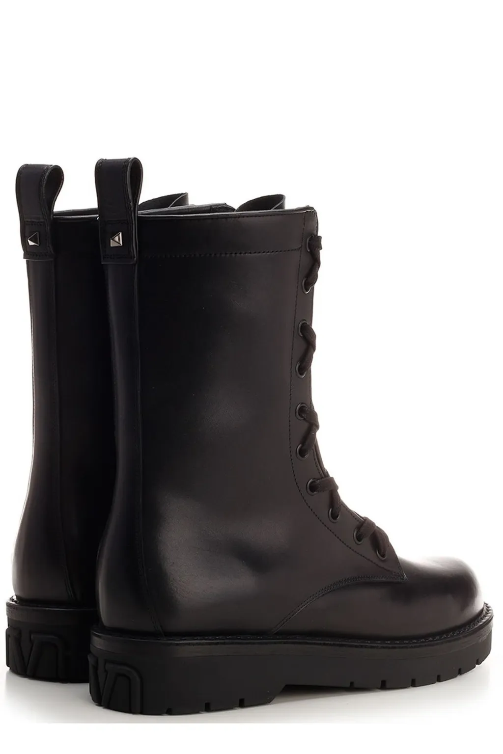 Lace-Up Combat Boots