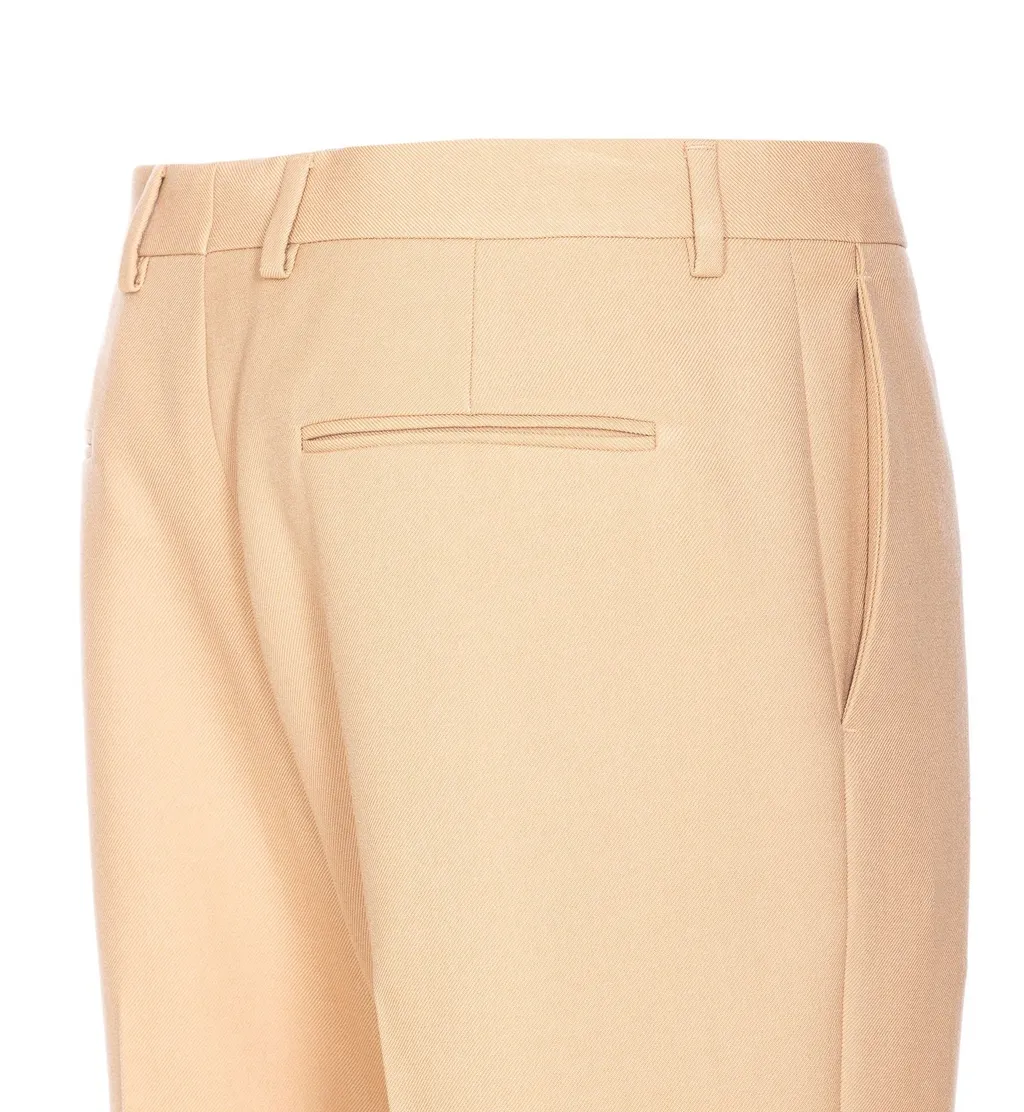High-Rise Flared Trousers