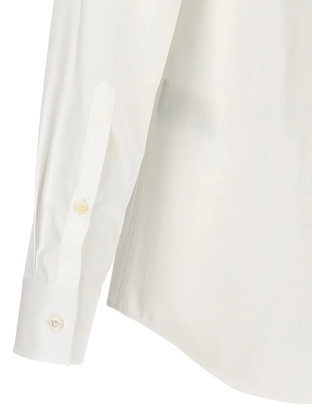 Shirt With Floral Appliqué