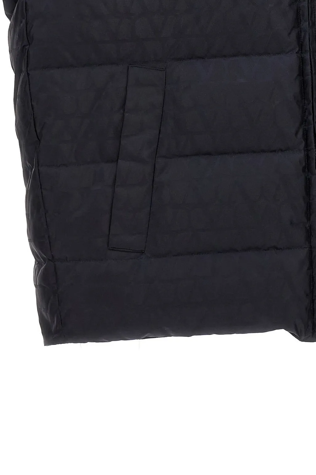 Logo Print Puffer Vest