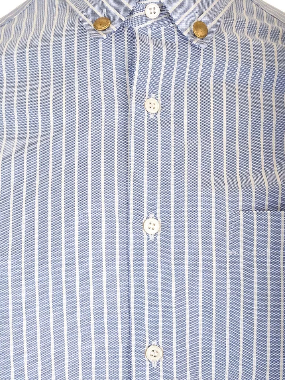 Striped Button-Down Shirt